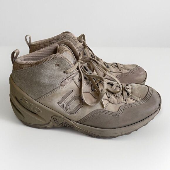 FIVE TEN Pursuit GTX Size 13 Men’s Hi Top Mid Pro Mountain Bike Shoes Desert Tan - Picture 1 of 13